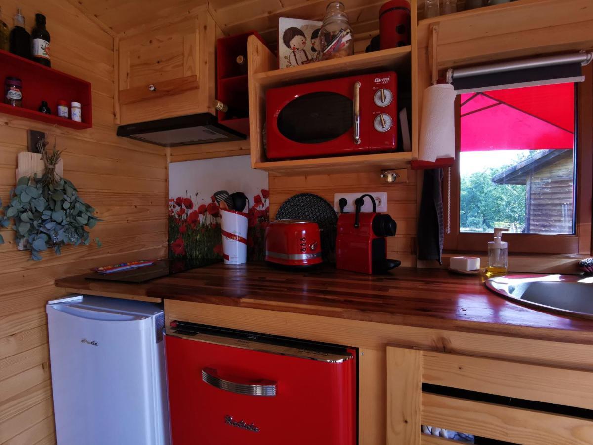 Pensjonat La Roulotte Du Cagire - 4 Pers - Pyrenees Villeneuve-de-Rivière Zewnętrze zdjęcie
